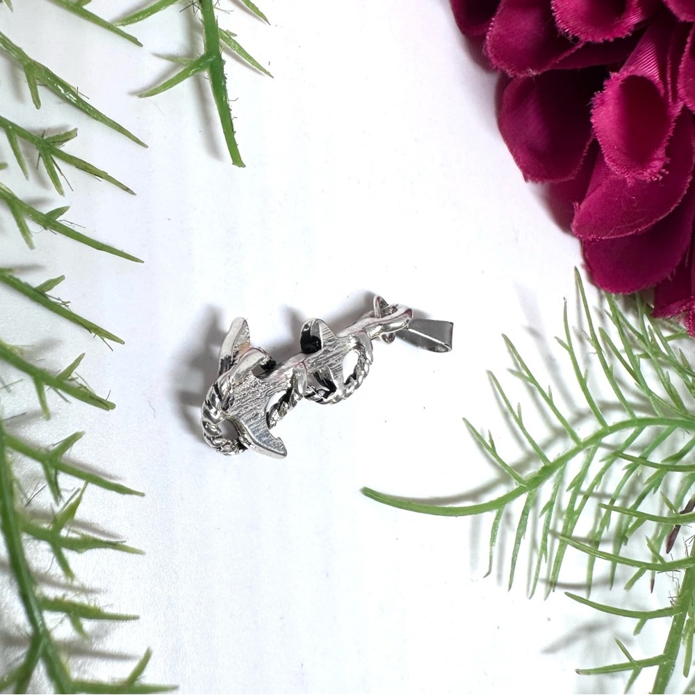 NEW⚜️Silver Anchor Pendant Charm - Picture 4 of 5